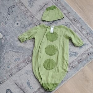 Babyworks Baby Infant Pea Pod Costume One Size Sz0-9m